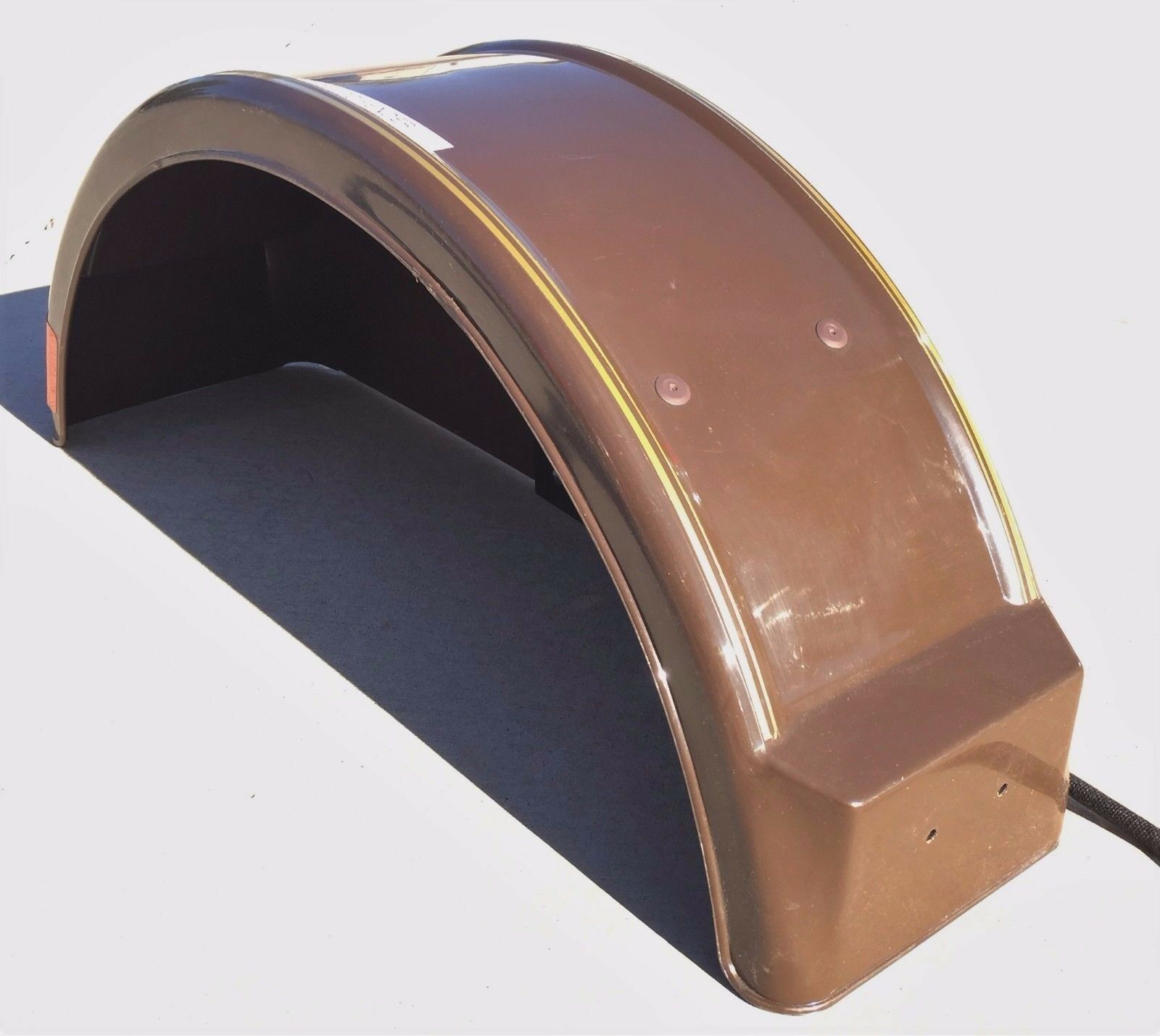 Demco 05355 Brown Right Hand Fender with Round Tail Light